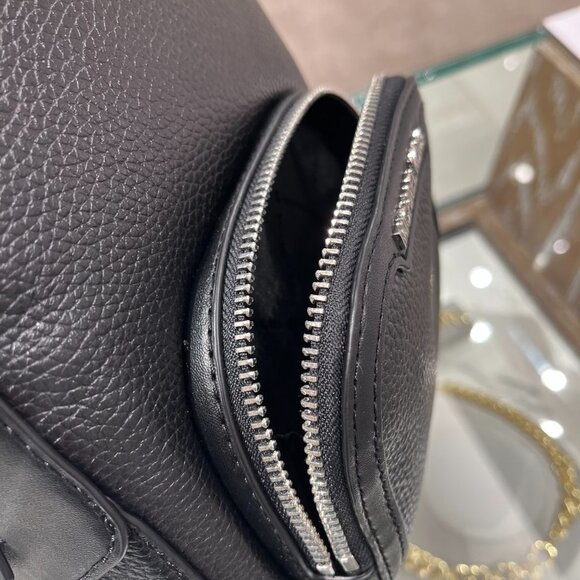 Michael Kors Jaycee Extra-Small Pebbled Leather Convertible Backpack 35T2S8TB1L main image 12